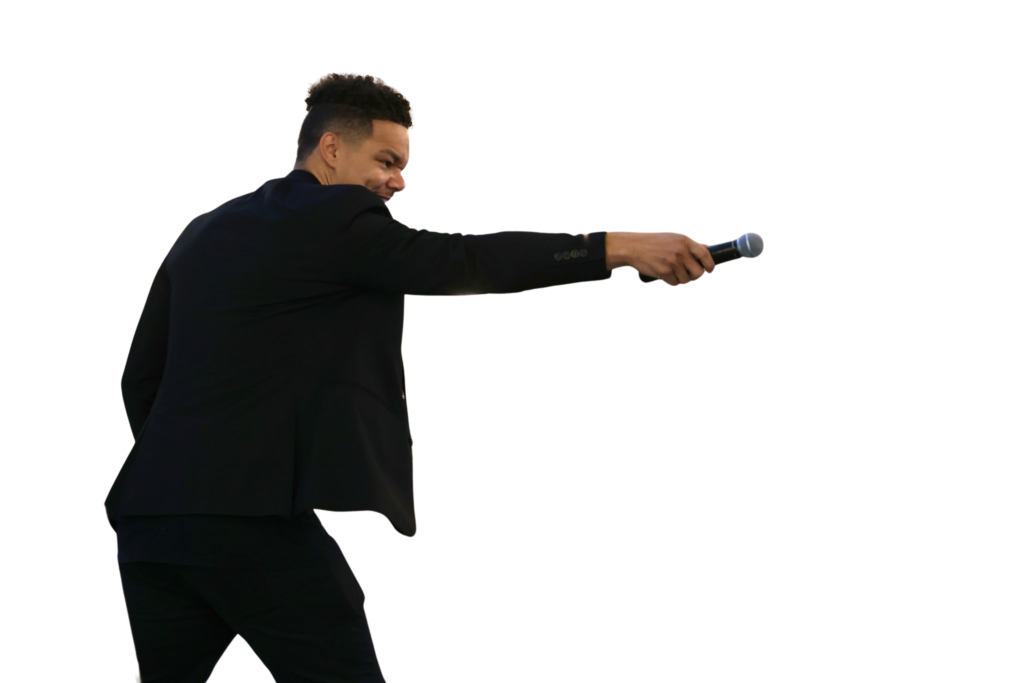 keynote speaker Justin